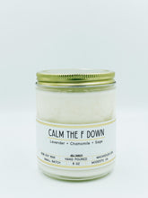 Load image into Gallery viewer, Calm The F Down - 8oz Standard - 464 Candles - 8oz Candle