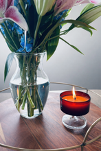 Load image into Gallery viewer, Vintage Ruby Red Cocktail Candle