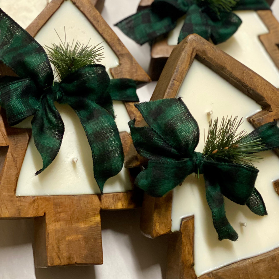 That Perfect Pine -Dough Bowl Tree Candle