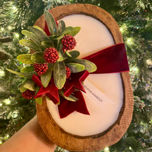 Load image into Gallery viewer, HOLIDAY✨OVAL- Dough Bowl / Mistletoe Makeout