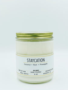 Staycation - 8oz - 464 Candles - 8oz Candle