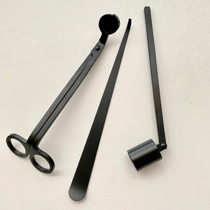 Candle Tool Kit - 3 piece Black